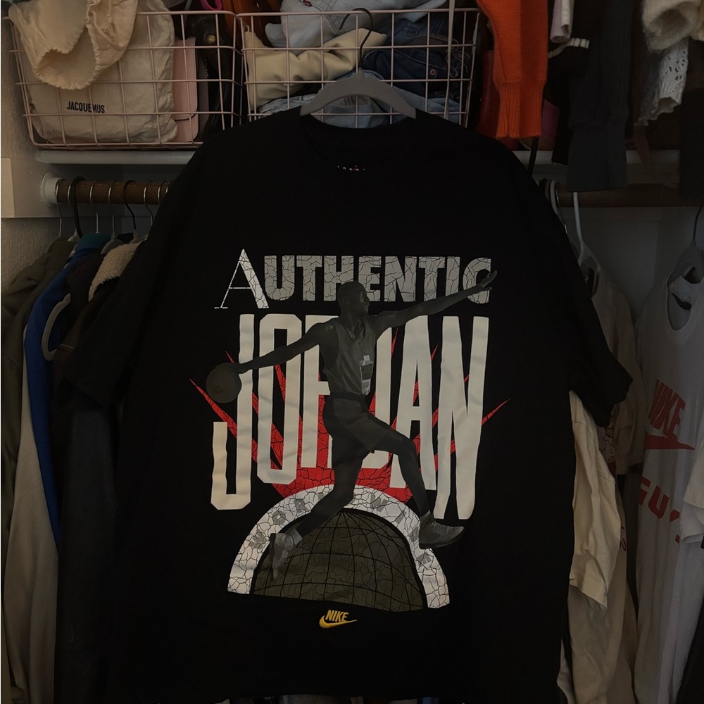 Nike Authentic Jordan Black Tee